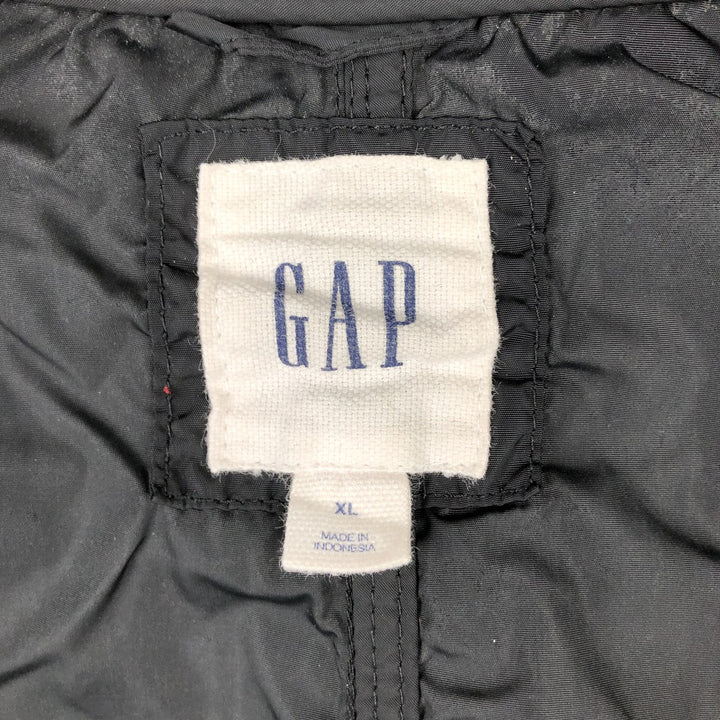 GAP Nylon Blouson, Men's Size XL Nylon black type Vintage Second Hand