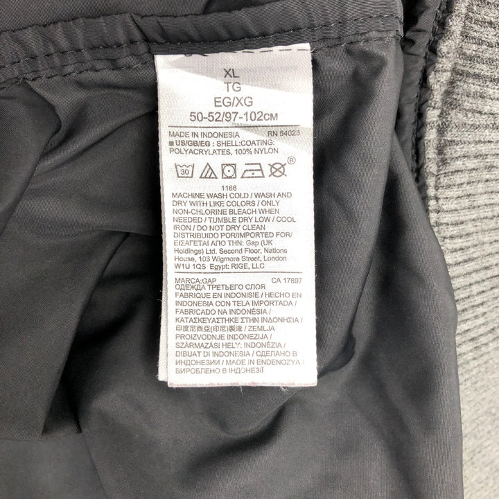 GAP Nylon Blouson, Men's Size XL Nylon black type Vintage Second Hand