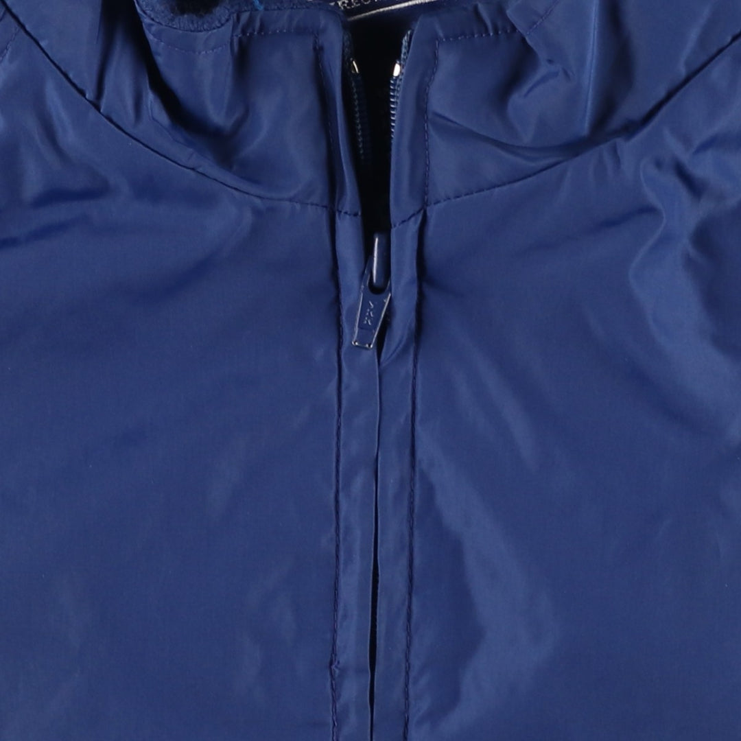 80s-90'S Lands' End Nylon Jacket, Men's Size L (approx.), Vintage Nylon blue type Vintage Second Hand