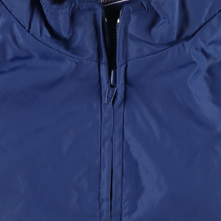 80s-90'S Lands' End Nylon Jacket, Men's Size L (approx.), Vintage Nylon blue type Vintage Second Hand