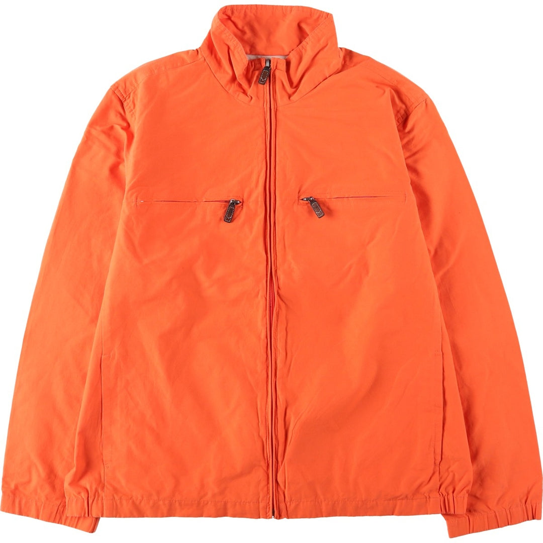 Michael Kors windbreaker, men's size L (approx.) cotton orange type Vintage Second Hand