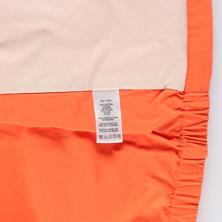 Michael Kors windbreaker, men's size L (approx.) cotton orange type Vintage Second Hand
