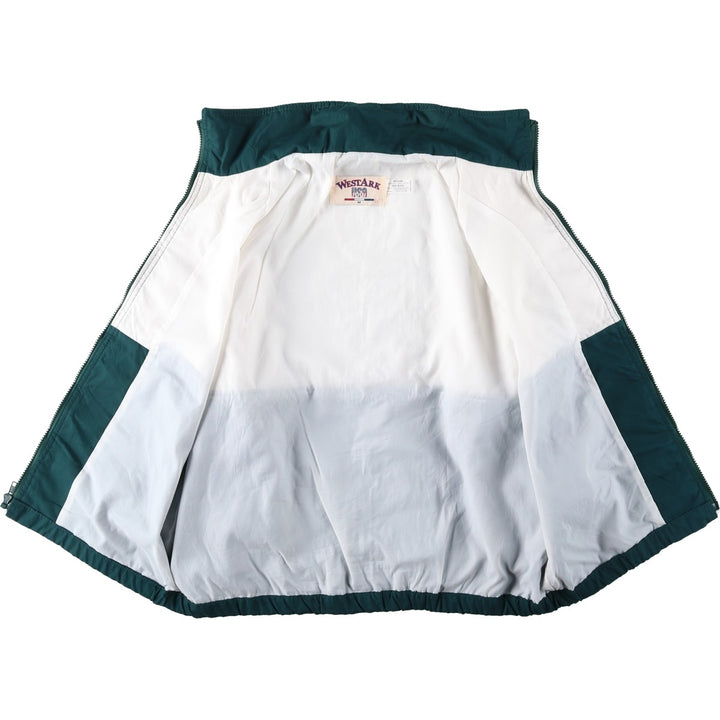 80s-90'S WEST ARK USA Windbreaker, Made in USA, Men's Size M (approx.) polyester white type Vintage Second Hand