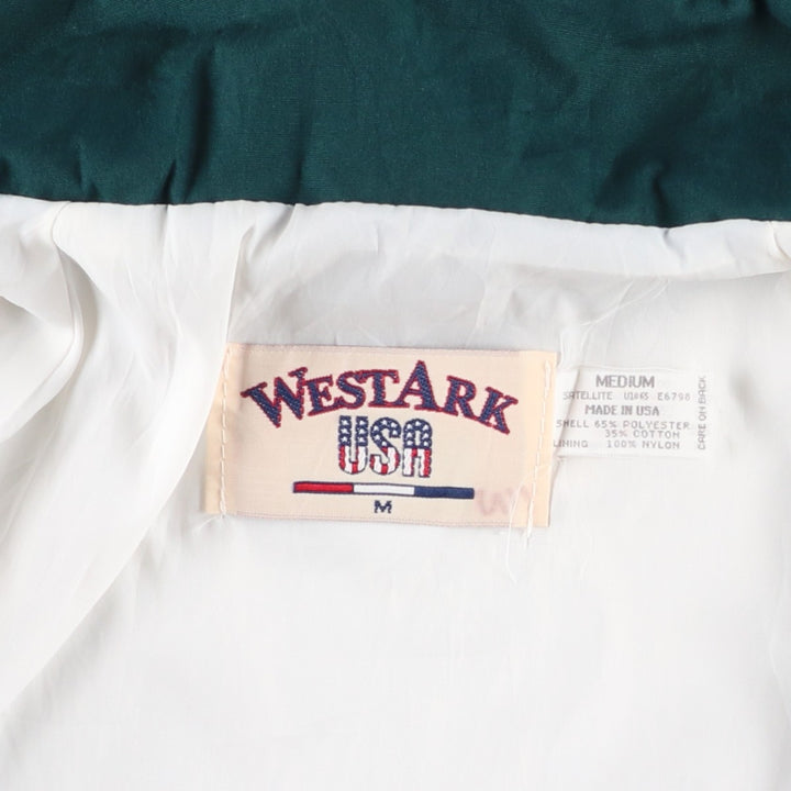80s-90'S WEST ARK USA Windbreaker, Made in USA, Men's Size M (approx.) polyester white type Vintage Second Hand