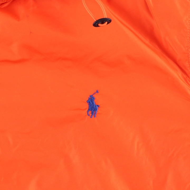 Ralph Lauren POLO RALPH LAUREN nylon parka, men's size XL Nylon orange type Vintage Second Hand