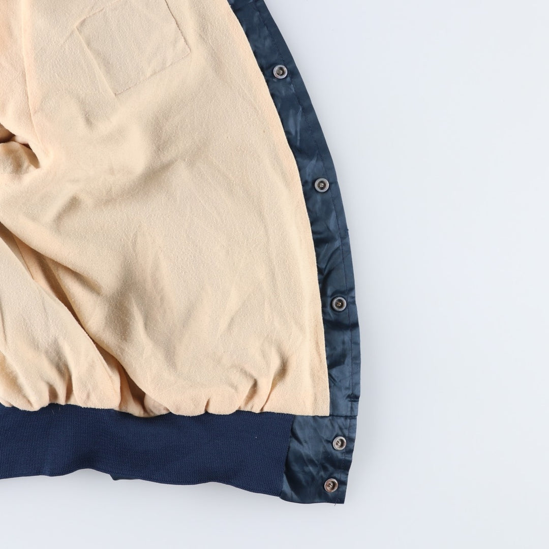 1980'S King Louie PROFIT Nylon Jacket, Made in USA, Men's Size L (approx.) Nylon navy blue type Vintage Second Hand