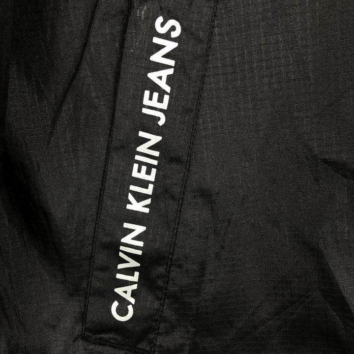 90s-00'S Calvin Klein JEANS Nylon Jacket, Men's Size M (approx.), Vintage Nylon black type Vintage Second Hand