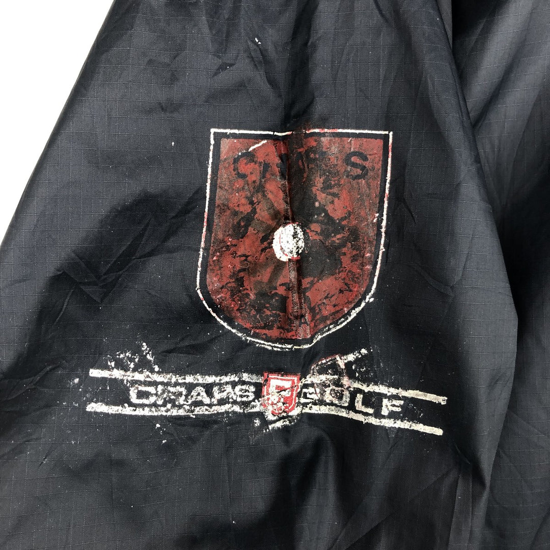 Ralph Lauren CHAPS GOLF nylon jacket, made in Russia, men's size L equivalent. Nylon navy blue type Vintage Second Hand