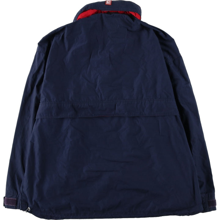 Ralph Lauren Chaps Anorak Jacket, Made in Russia, Men's Size L polyester navy blue type Vintage Second Hand