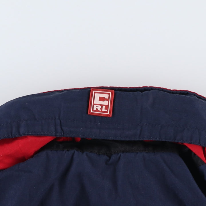 Ralph Lauren Chaps Anorak Jacket, Made in Russia, Men's Size L polyester navy blue type Vintage Second Hand
