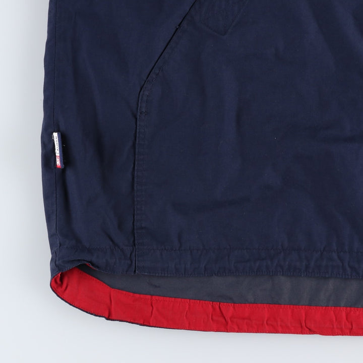 Ralph Lauren Chaps Anorak Jacket, Made in Russia, Men's Size L polyester navy blue type Vintage Second Hand