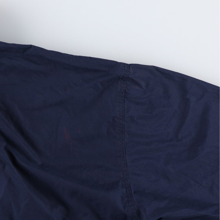 Ralph Lauren Chaps Anorak Jacket, Made in Russia, Men's Size L polyester navy blue type Vintage Second Hand