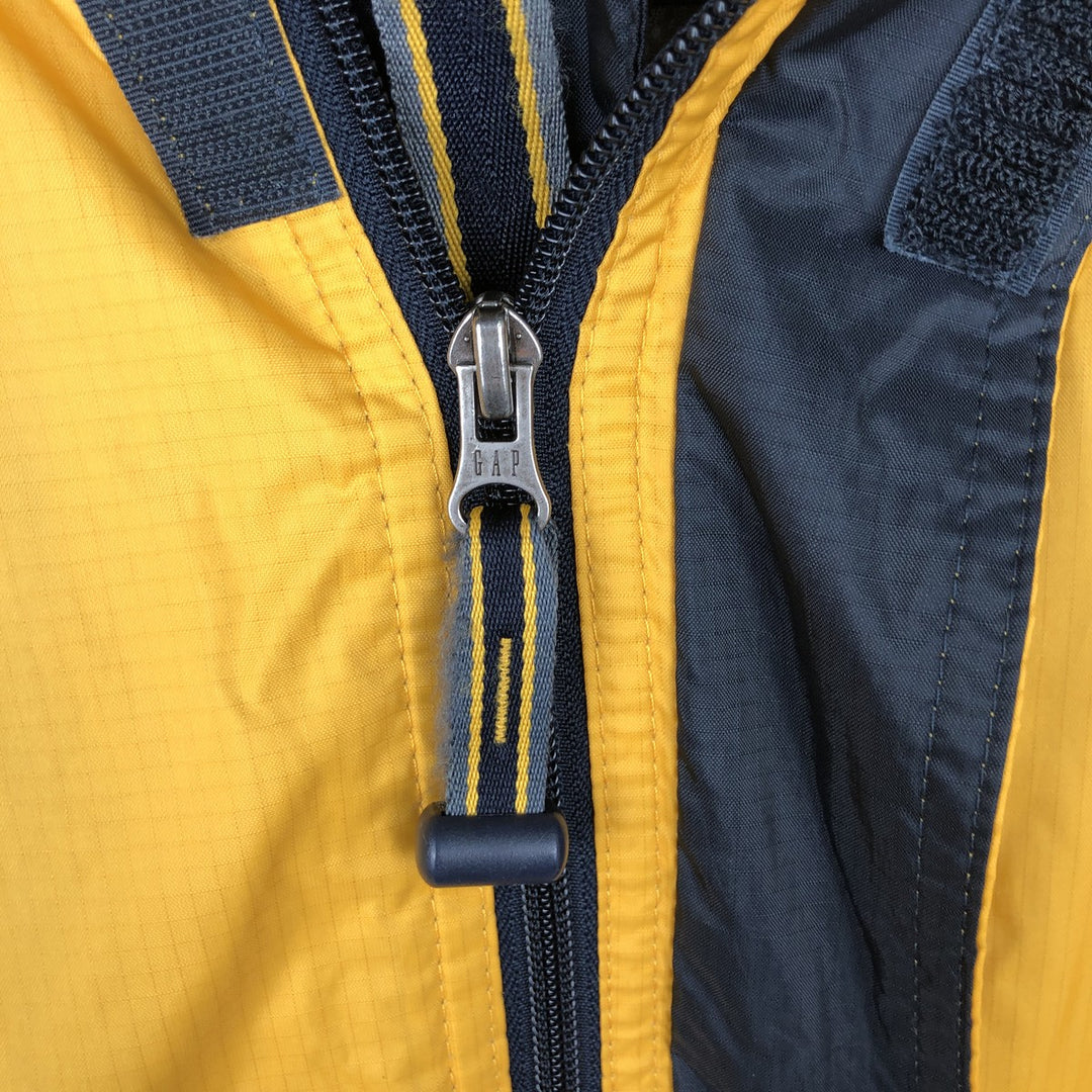 90'S GAP Vintage Ripstop Nylon Jacket, Men's Size L Nylon yellow type Vintage Second Hand