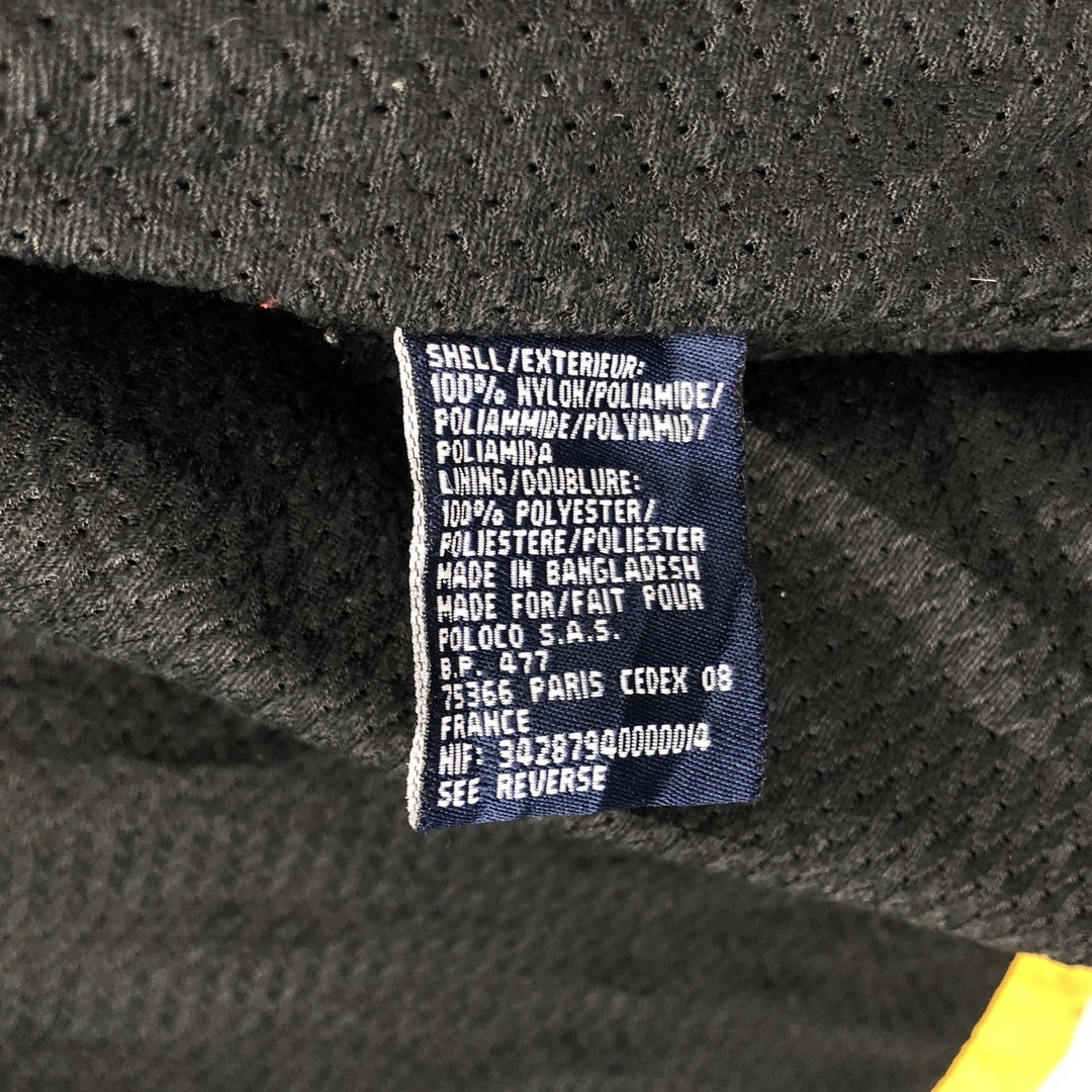 Ralph Lauren POLO SPORT nylon jacket for men, size L Nylon black type Vintage Second Hand