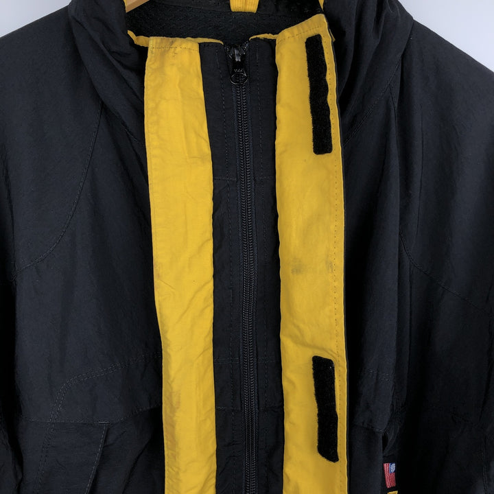Ralph Lauren POLO SPORT nylon jacket for men, size L Nylon black type Vintage Second Hand