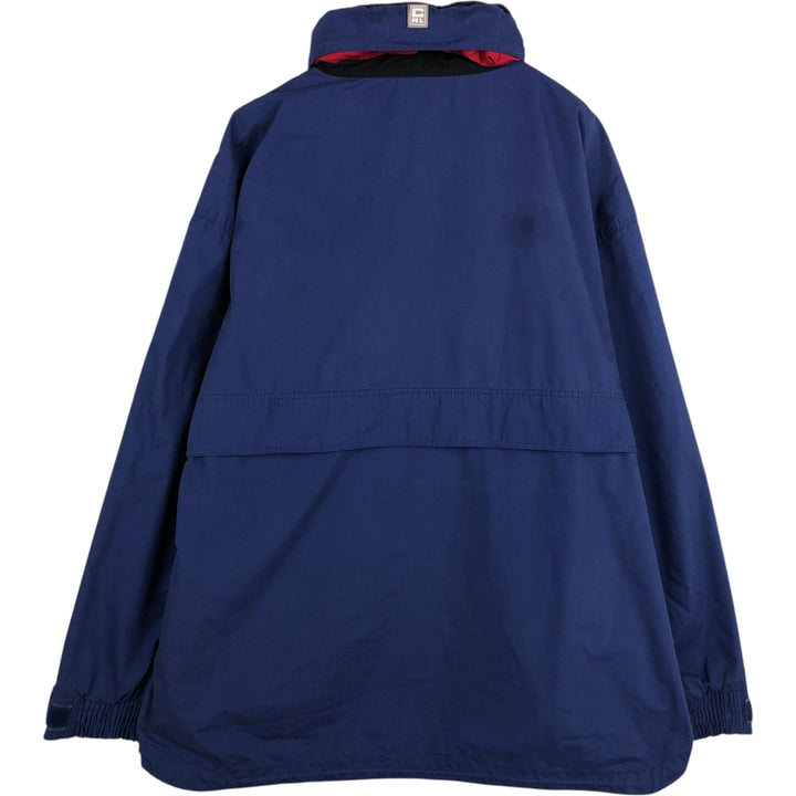 Ralph Lauren Chaps Anorak Jacket, Made in Russia, Men's Size L polyester blue type Vintage Second Hand