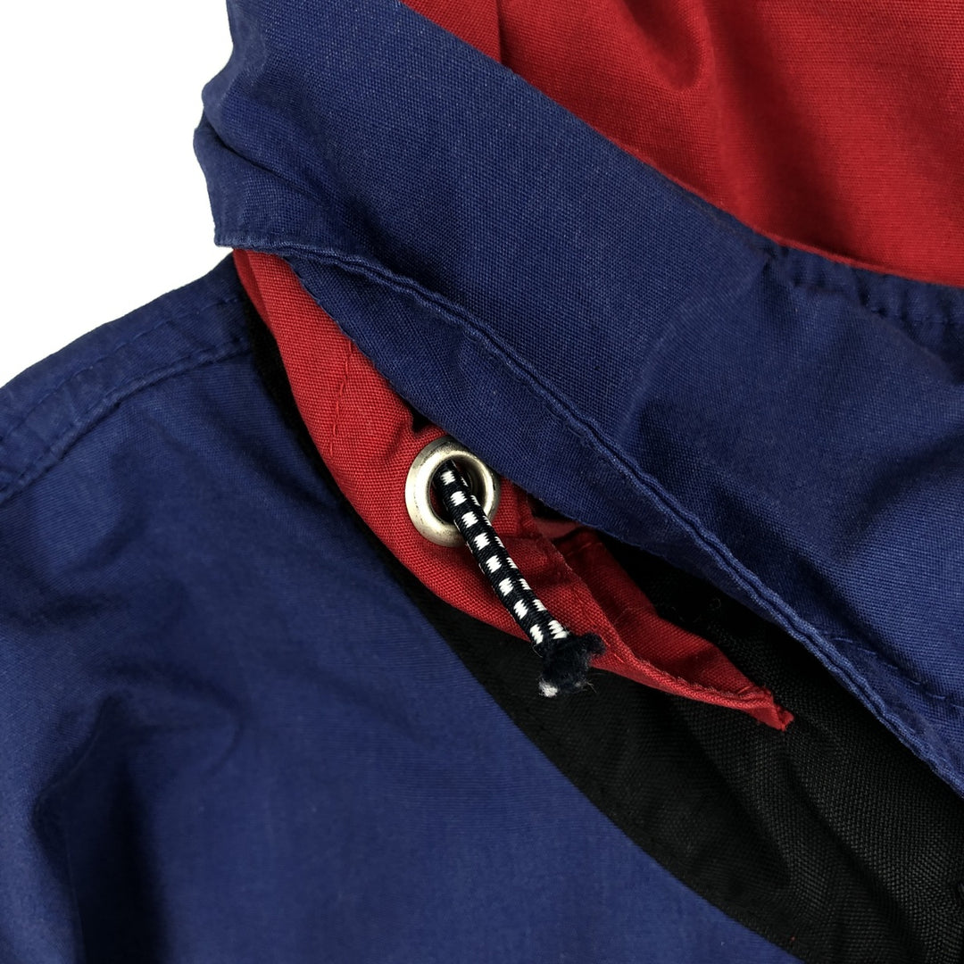 Ralph Lauren Chaps Anorak Jacket, Made in Russia, Men's Size L polyester blue type Vintage Second Hand