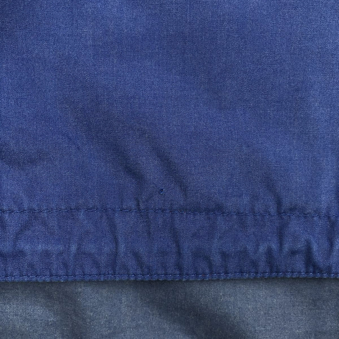 Ralph Lauren Chaps Anorak Jacket, Made in Russia, Men's Size L polyester blue type Vintage Second Hand