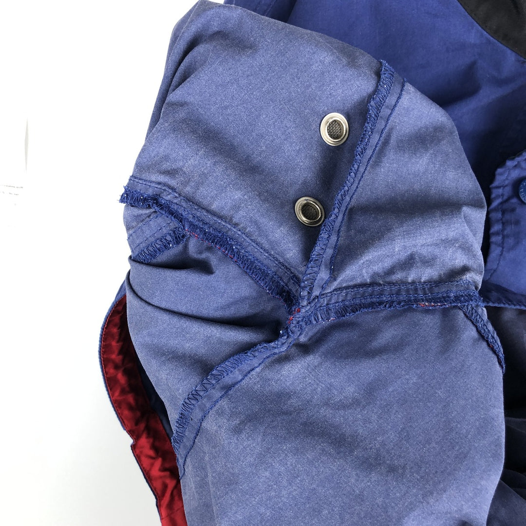 Ralph Lauren Chaps Anorak Jacket, Made in Russia, Men's Size L polyester blue type Vintage Second Hand