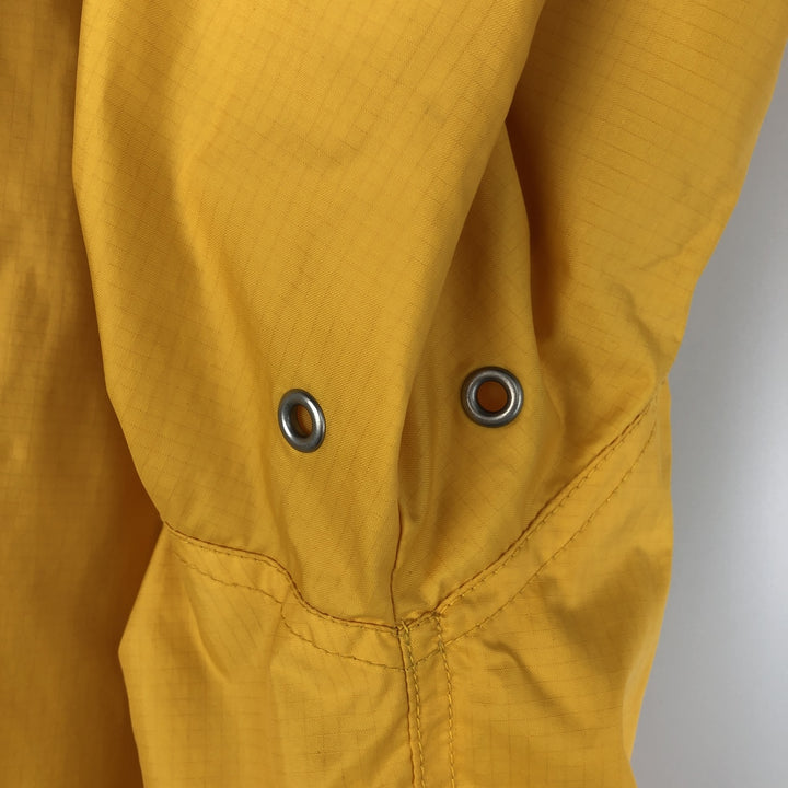 90'S GAP Vintage Ripstop Nylon Jacket, Men's Size Medium Nylon yellow type Vintage Second Hand