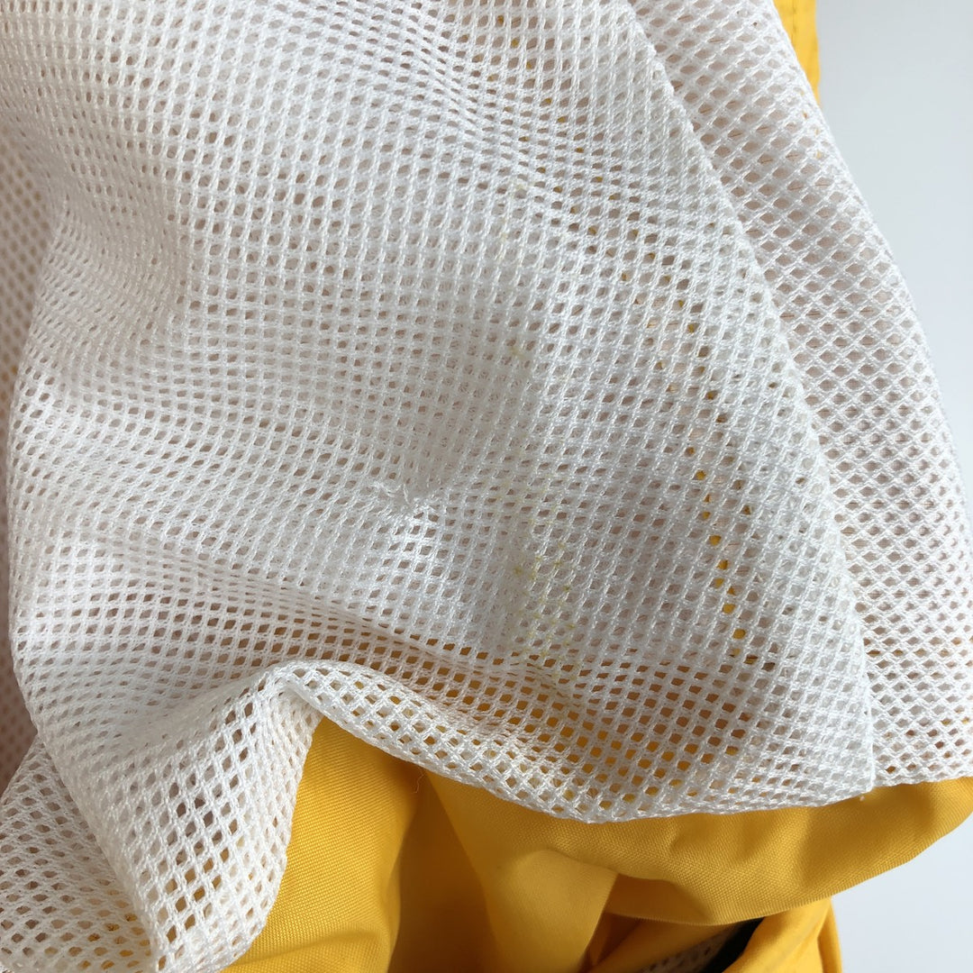 90'S GAP Vintage Ripstop Nylon Jacket, Men's Size Medium Nylon yellow type Vintage Second Hand