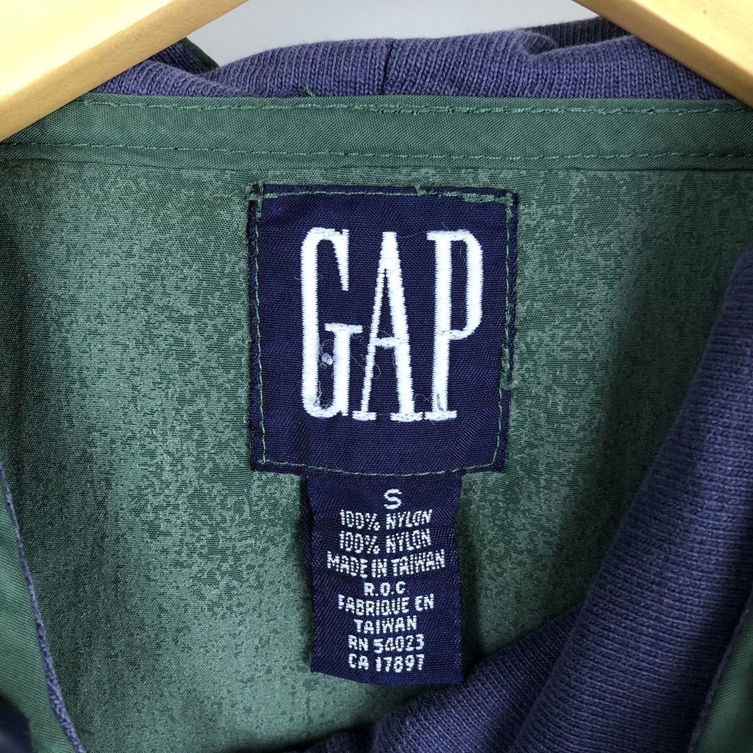 90'S GAP Old Gap Anorak Parka, Men's Size Small, Vintage Nylon green type Vintage Second Hand