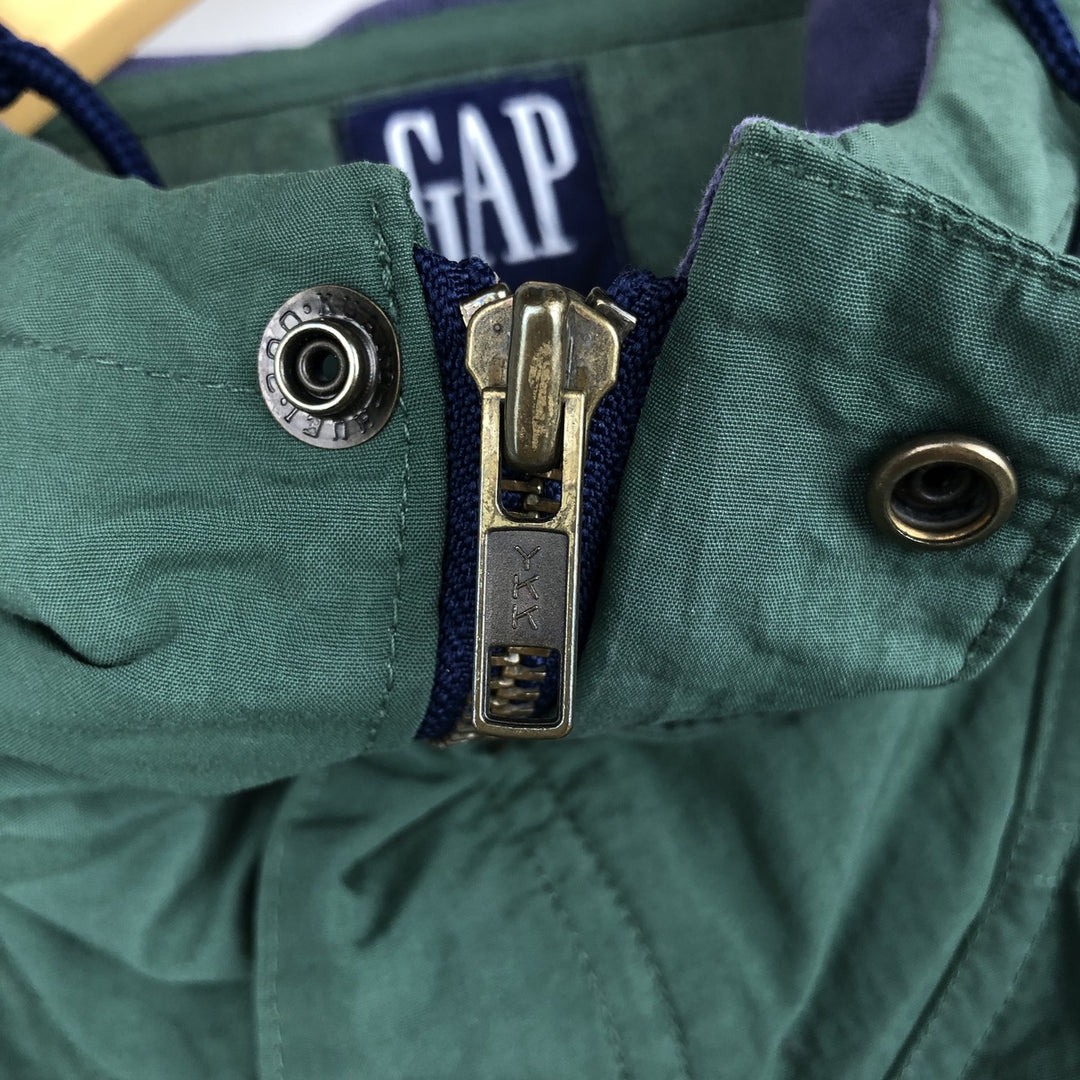 90'S GAP Old Gap Anorak Parka, Men's Size Small, Vintage Nylon green type Vintage Second Hand