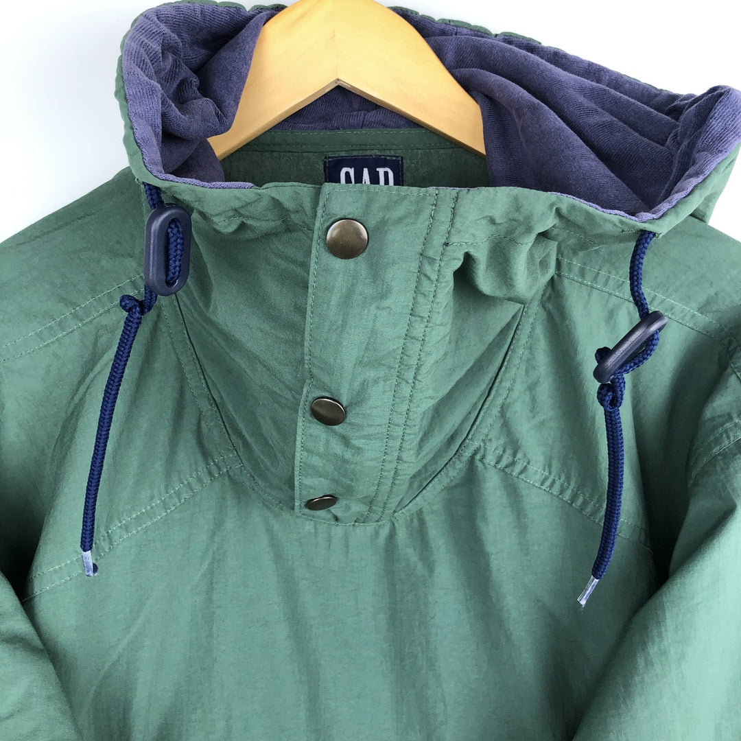 90'S GAP Old Gap Anorak Parka, Men's Size Small, Vintage Nylon green type Vintage Second Hand