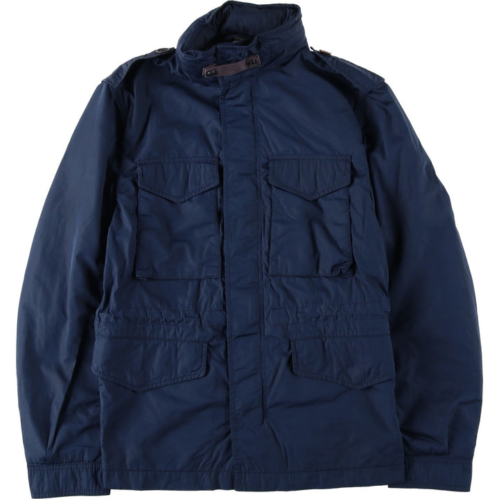 Burberry's BURBERRY BRIT Windbreaker, Men's Size S (approx.) polyester navy blue type Vintage Second Hand