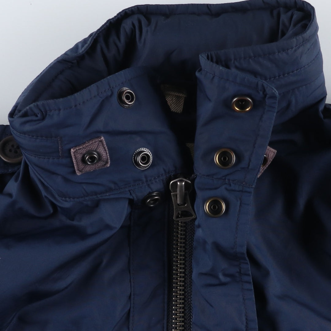 Burberry's BURBERRY BRIT Windbreaker, Men's Size S (approx.) polyester navy blue type Vintage Second Hand
