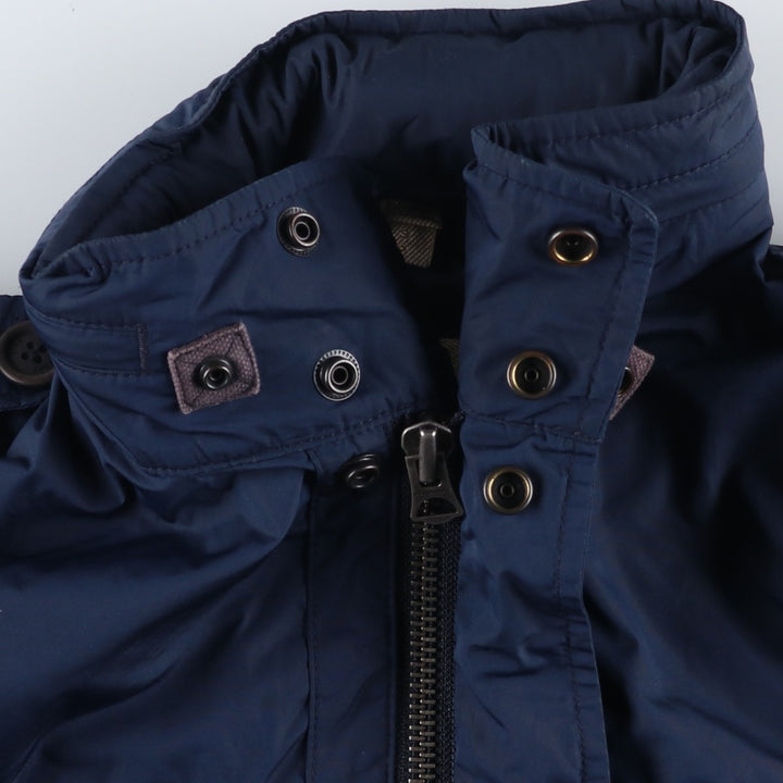 Burberry's BURBERRY BRIT Windbreaker, Men's Size S (approx.) polyester navy blue type Vintage Second Hand