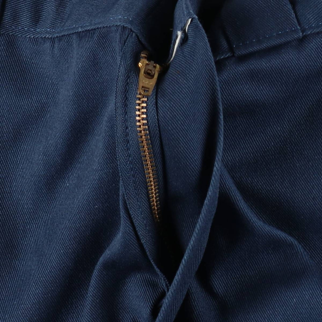 Dickies Work Pants Men's W30 equivalent polyester navy blue type Vintage Second Hand