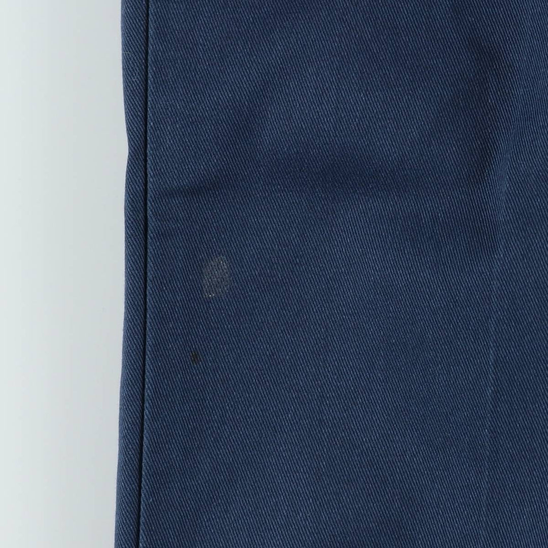Dickies Work Pants Men's W30 equivalent polyester navy blue type Vintage Second Hand