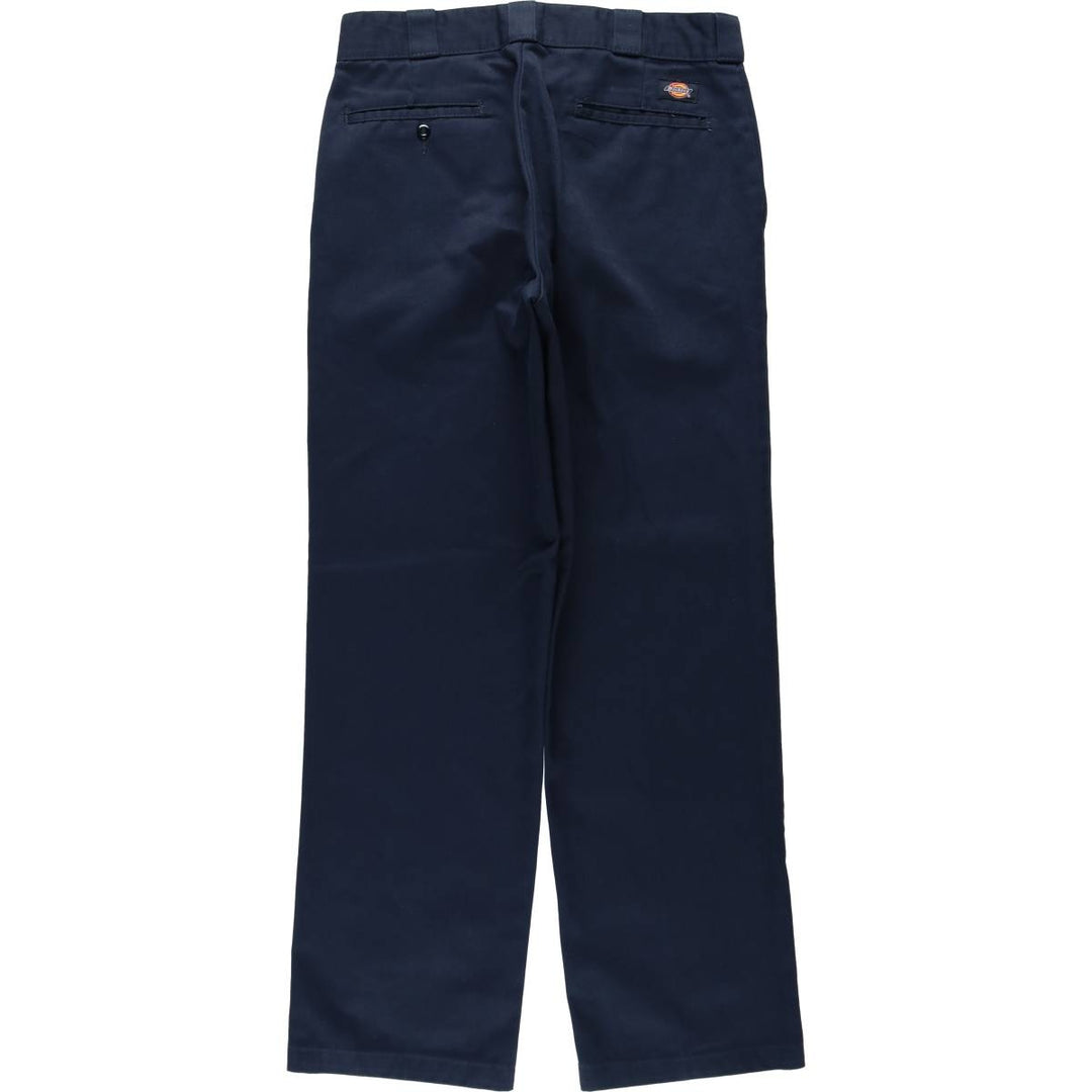 Dickies 874 Original Fit Work Pants, Men's, Size W33 polyester navy blue type Vintage Second Hand