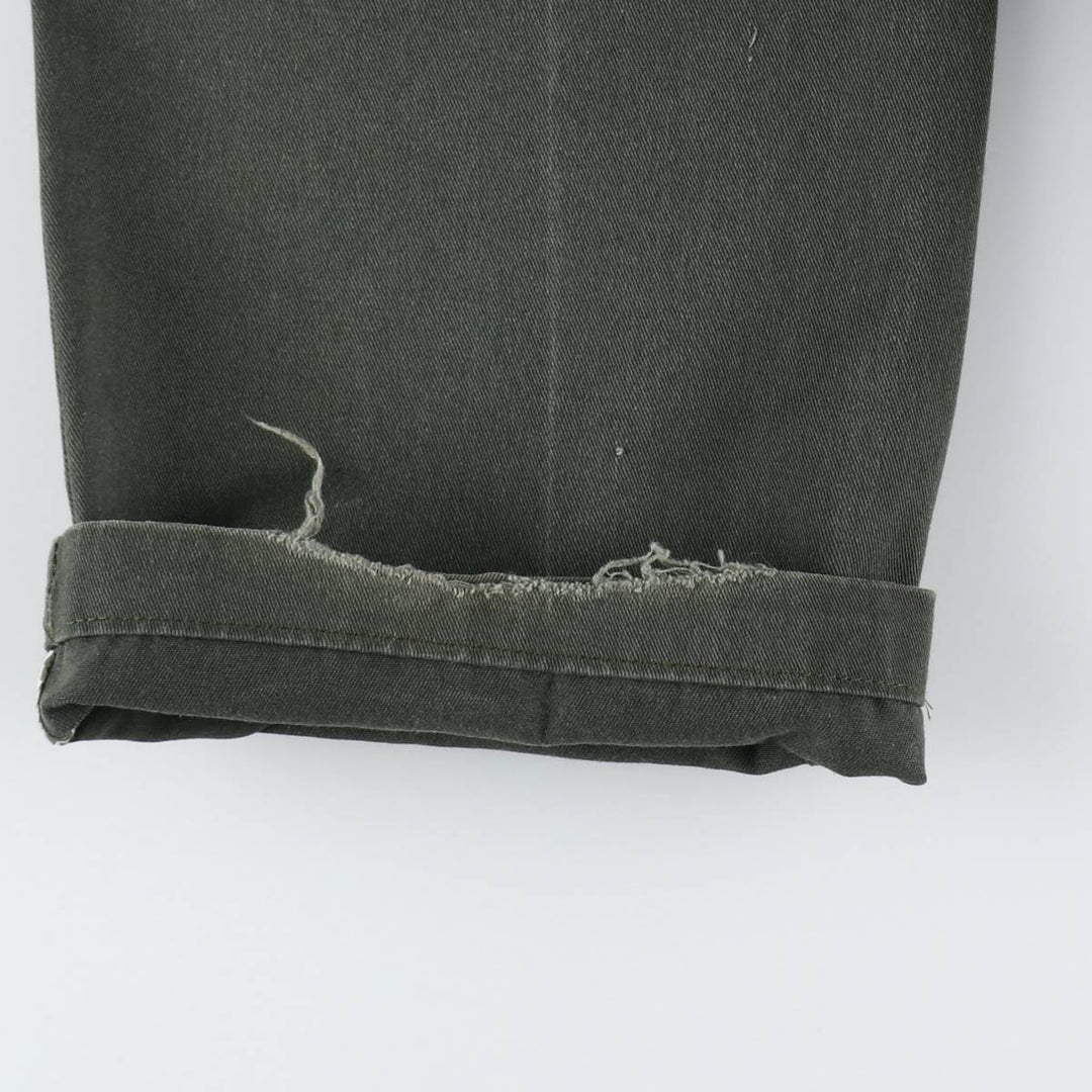 Dickies 874 Original Fit Work Pants, Men's, Size W35 polyester Khaki type Vintage Second Hand
