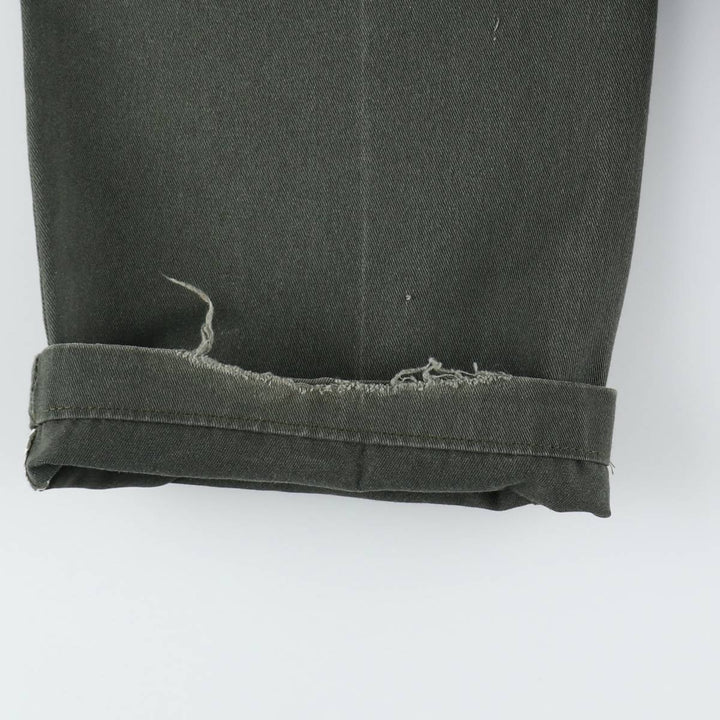 Dickies 874 Original Fit Work Pants, Men's, Size W35 polyester Khaki type Vintage Second Hand