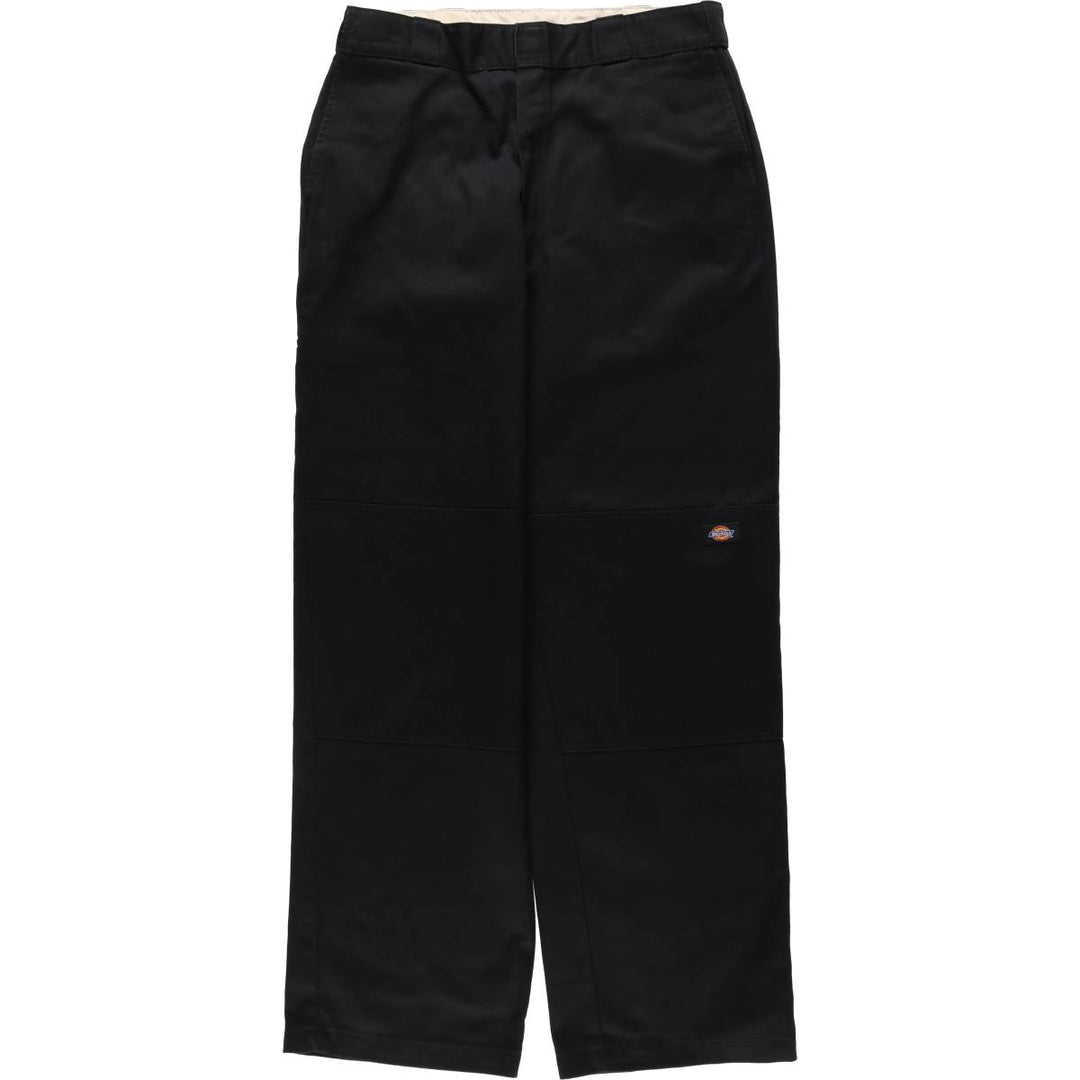 Dickies Men's Work Pants, Size W35 polyester black type Vintage Second Hand