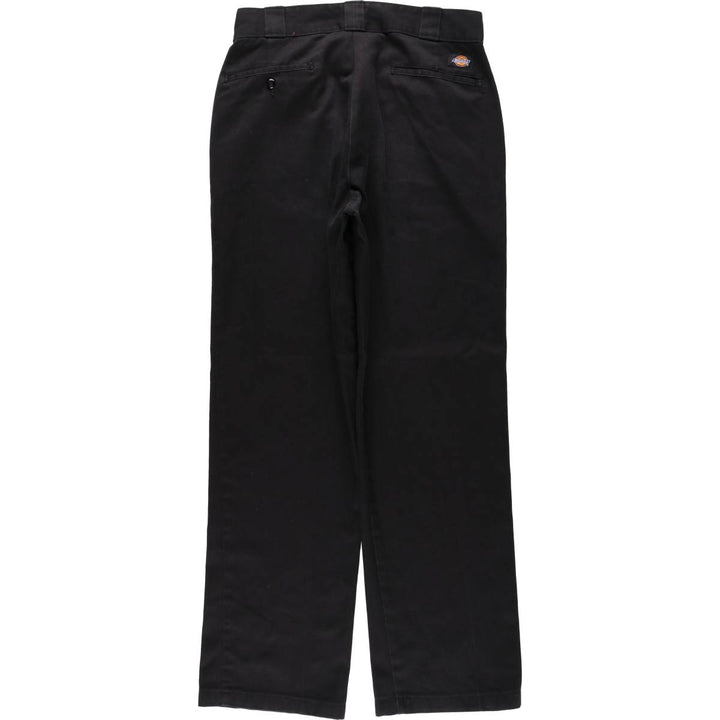 Dickies Work Pants Men's W31 equivalent polyester black type Vintage Second Hand
