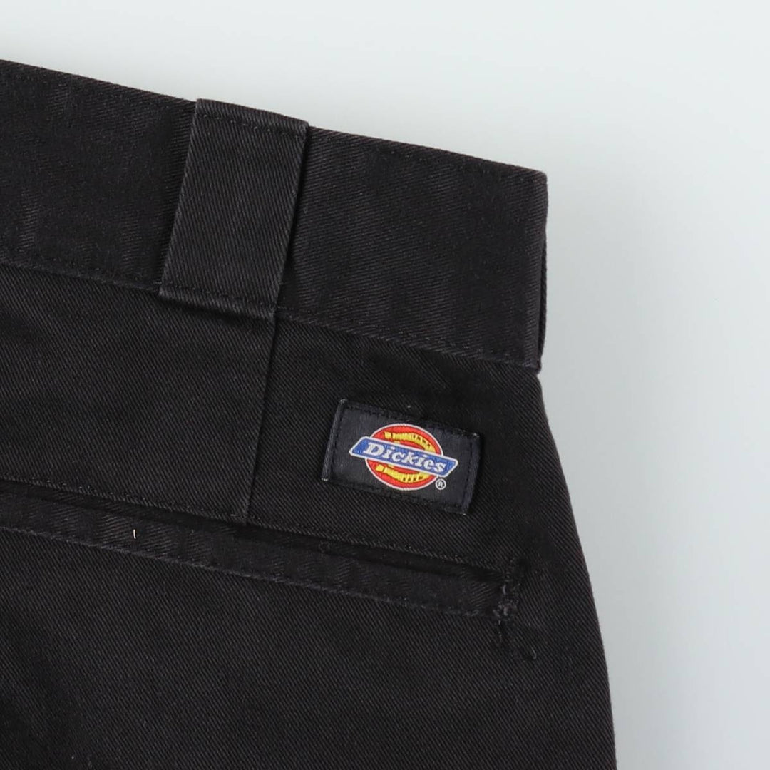 Dickies Work Pants Men's W31 equivalent polyester black type Vintage Second Hand