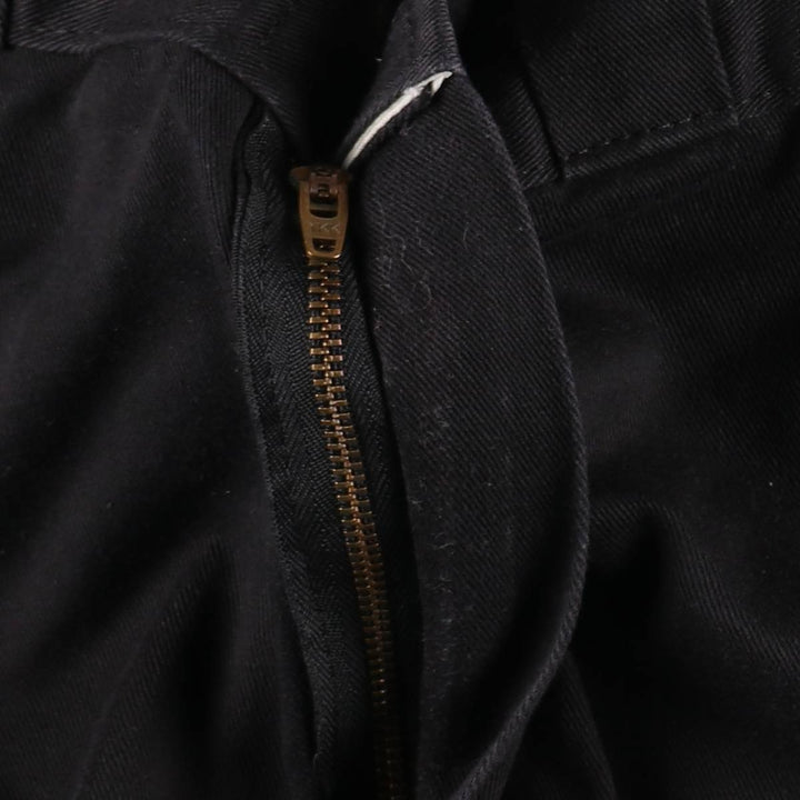 Dickies Work Pants Men's W31 equivalent polyester black type Vintage Second Hand