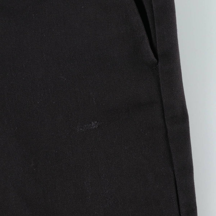 Dickies Work Pants Men's W31 equivalent polyester black type Vintage Second Hand