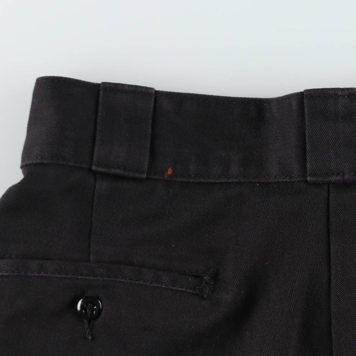Dickies Work Pants Men's W31 equivalent polyester black type Vintage Second Hand
