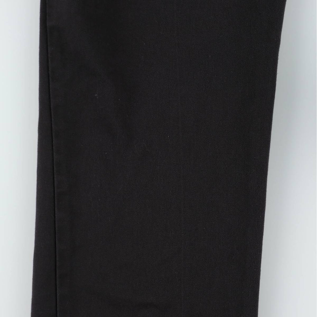 Dickies Work Pants Men's W31 equivalent polyester black type Vintage Second Hand