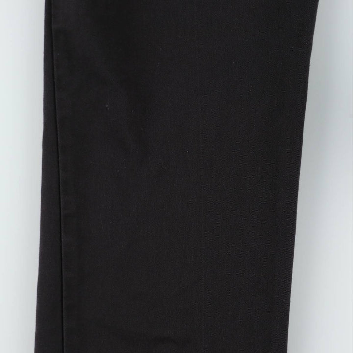 Dickies Work Pants Men's W31 equivalent polyester black type Vintage Second Hand