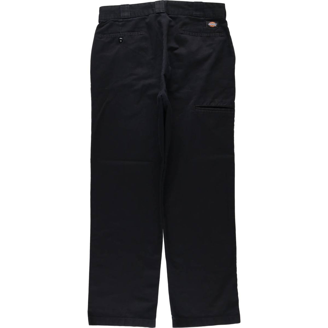 Dickies Work Pants Men's W34 polyester black type Vintage Second Hand