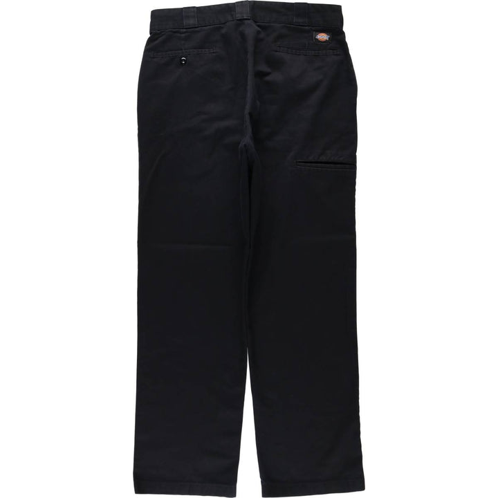 Dickies Work Pants Men's W34 polyester black type Vintage Second Hand