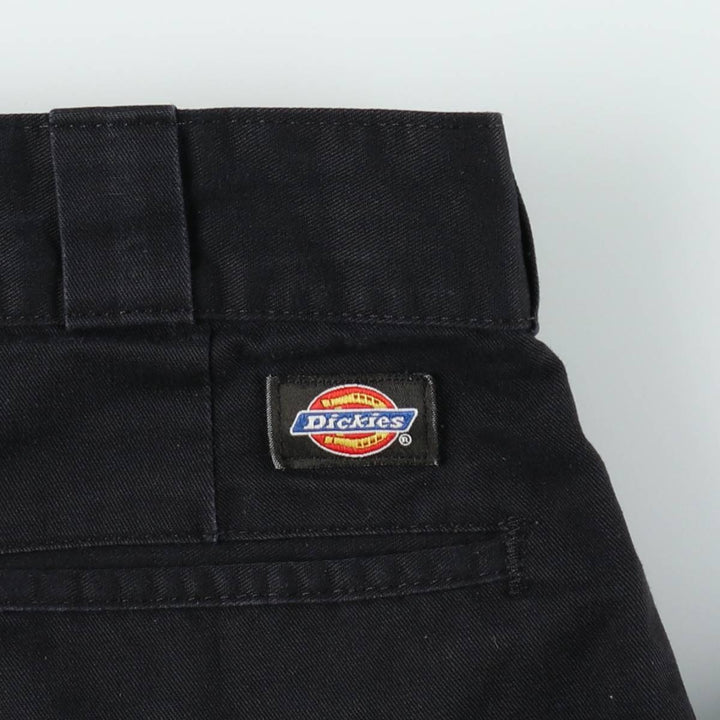 Dickies Work Pants Men's W34 polyester black type Vintage Second Hand
