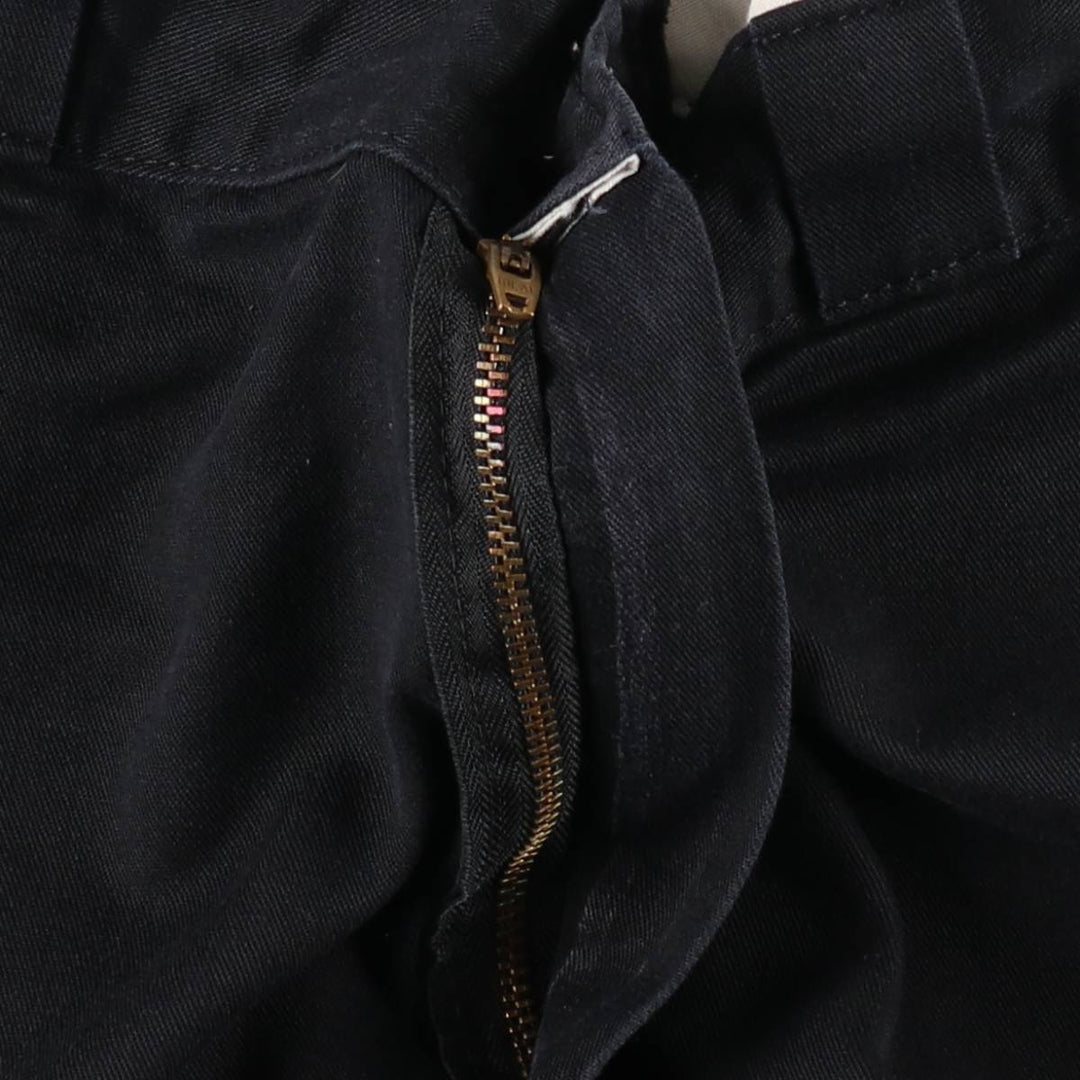 Dickies Work Pants Men's W34 polyester black type Vintage Second Hand