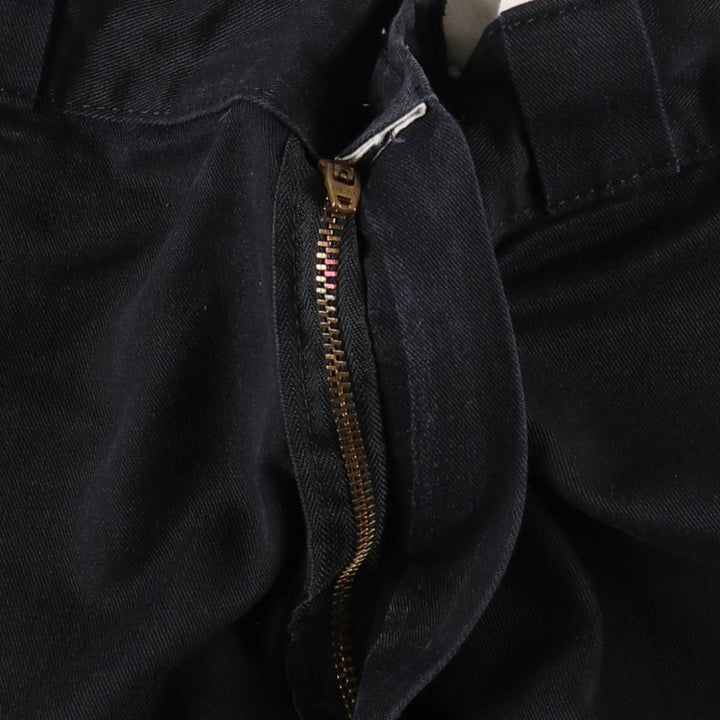 Dickies Work Pants Men's W34 polyester black type Vintage Second Hand