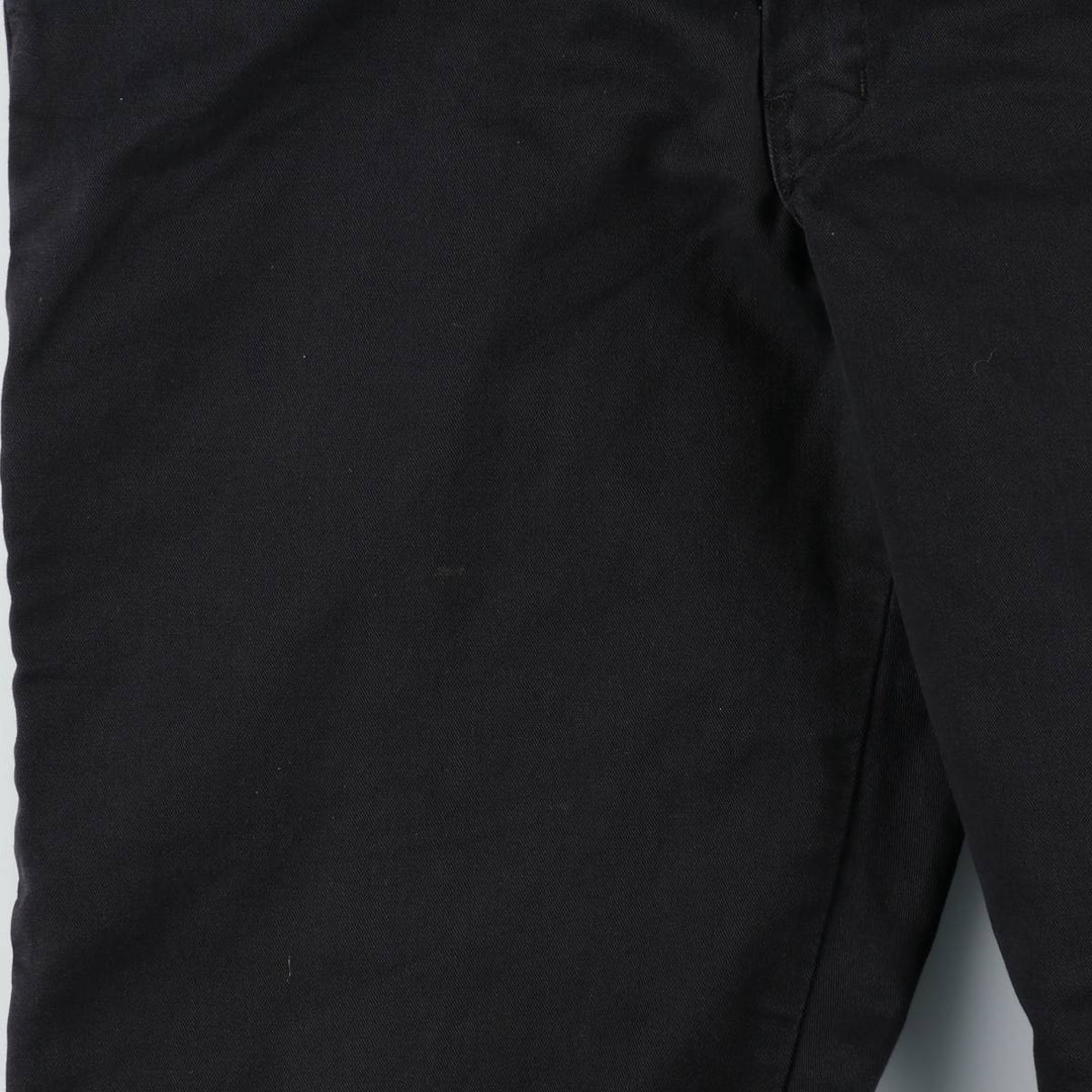 Dickies Work Pants Men's W34 polyester black type Vintage Second Hand